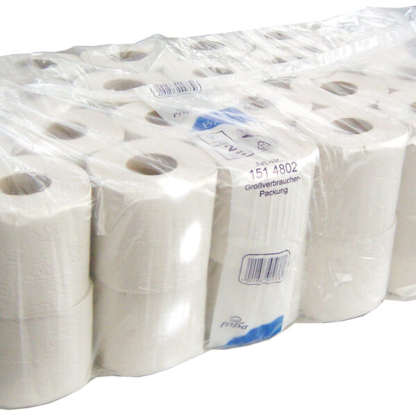 Fripa toiletpapier Basic, 2-laags, wit, grootverpakking