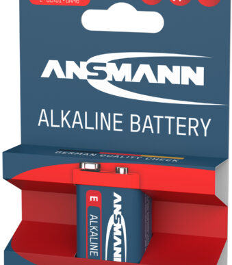 ANSMANN alkaline ´RED´ batterij, 9V E-blok