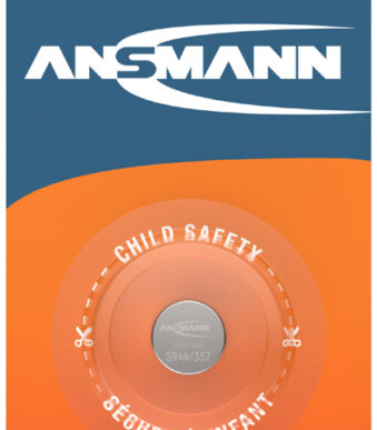 ANSMANN zilveroxide knoopcelbatterij/knoopbatterij horlogebatterij / knoopcel, SR1154 (SR44), 1,55 V