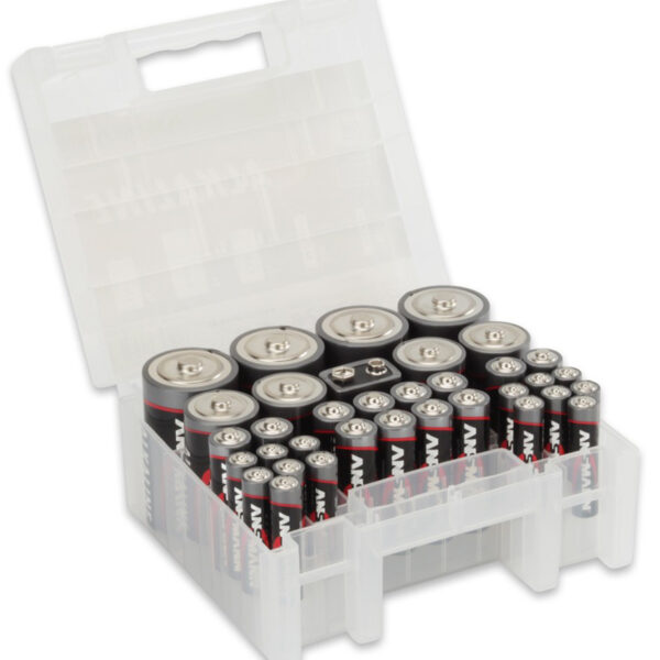 ANSMANN alkaline ´RED´ batterij box, 35 in box