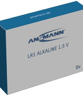 ANSMANN Alkaline batterij LR1, 1,5 Volt, 8 stuks