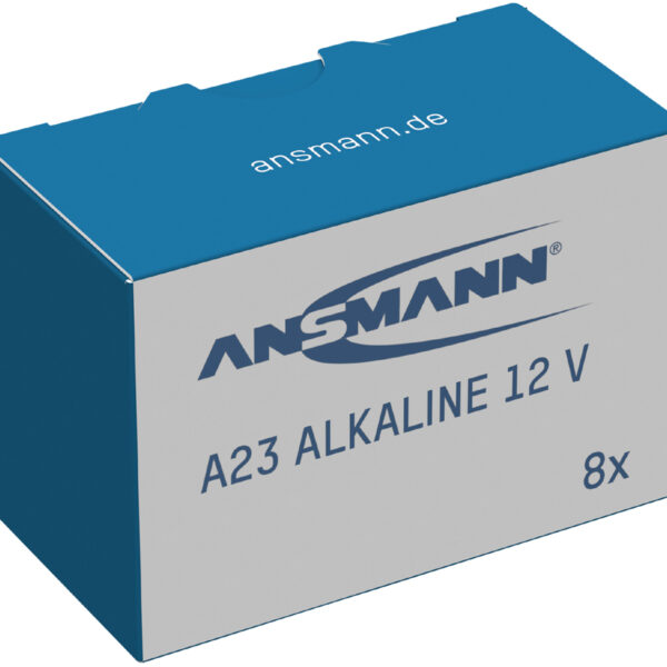 ANSMANN Alkaline batterij A23/LR23, 12 Volt, 8 stuks