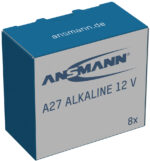 ANSMANN Alkaline batterij A27/LR27, 12 Volt, 8 stuks