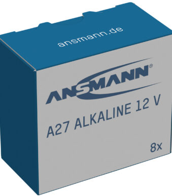 ANSMANN Alkaline batterij A27/LR27, 12 Volt, 8 stuks