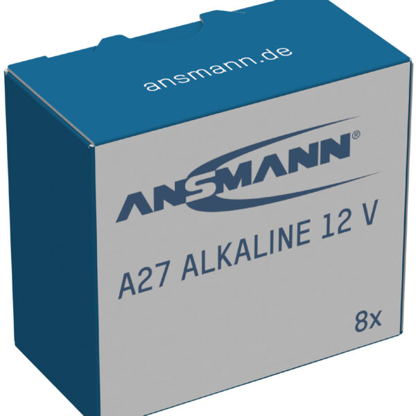 ANSMANN Alkaline batterij A27/LR27, 12 Volt, 8 stuks