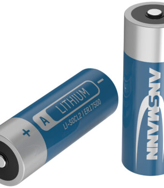 ANSMANN Lithium-Thionylchloride batterij ER17500 / A, 3,6 V