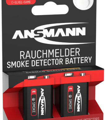 ANSMANN alkaline batterij, E-Block 6LR61 9 Volt, pak van 6