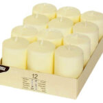 PAPSTAR stompkaars 'Ivory', diameter: 40 mm, ivoor