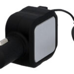 cartrend USB-multilaadstekker voor in de auto, 2-voudig, zwart