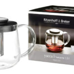 Ritzenhoff & Breker theekan YUCCA, van glas, 1,5 liter