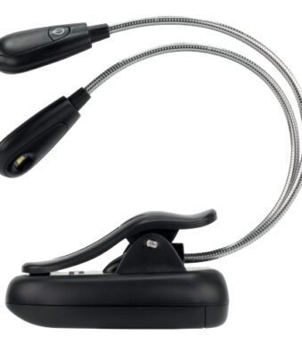 ANSMANN leeslamp Twinflex, kleur: zwart