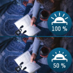 ANSMANN leeslamp Twinflex, kleur: zwart