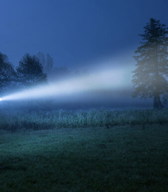 ANSMANN LED-zaklamp Future T400FR, IPX4, zwart