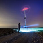 ANSMANN LED-handschijnwerper HS5R, met geintegreerde accu, zwart