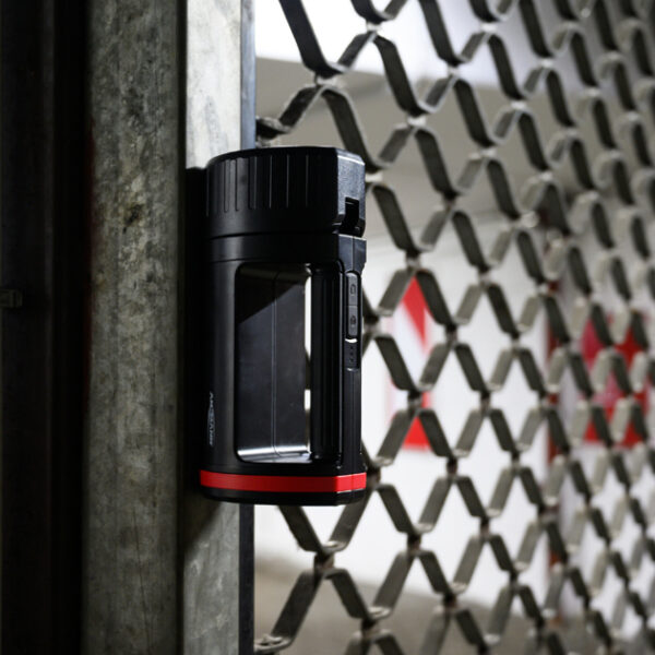 ANSMANN accu LED-handschijnwerper HS20R Pro, zwart/rood