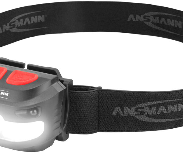 ANSMANN Sensor-LED-hoofdlamp HD250RS, 250 Lumen, IP54