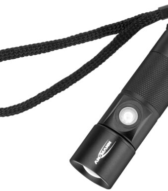 ANSMANN LED-zaklamp Future T350FR, oplaadbaar, zwart