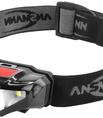 ANSMANN LED-hoofdlamp HD70B, 65 Lumen, IP44, zwart