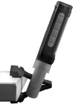 ANSMANN LED-werkplaats-looplamp WL230B, grijs/zwart