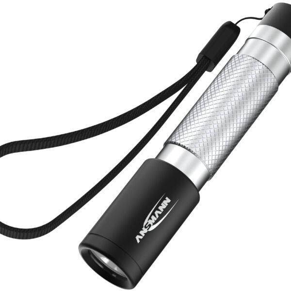 ANSMANN LED-zaklamp Daily Use 50B, zilver/zwart
