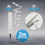 ANSMANN LED-strip met sensor, zelfklevend, 2 m