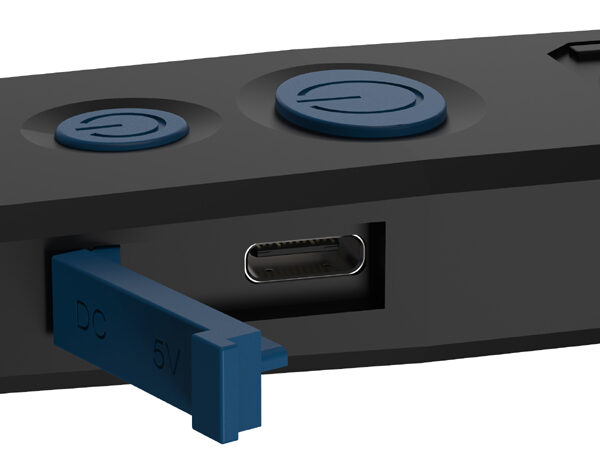 ANSMANN LED-werkplaats-staaflamp WL390R, zwart/blauw