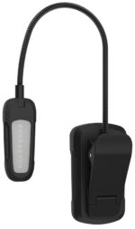 ANSMANN LED-leeslamp BOOK LIGHT, oplaadbaar, zwart