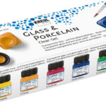 KREUL Porseleinverf 'Glas en Porselein', Clear-set