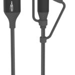 ANSMANN 3in1 data- en laadkabel, Lightning/USB-C/Micro-USB