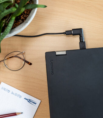 ANSMANN USB-C Notebook adapter-set, zwart