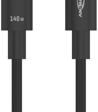 ANSMANN data- en laadkabel, USB-C - USB-C, 0,6 m