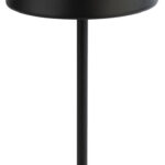 APS accu LED-tafellamp MERLE, zwart