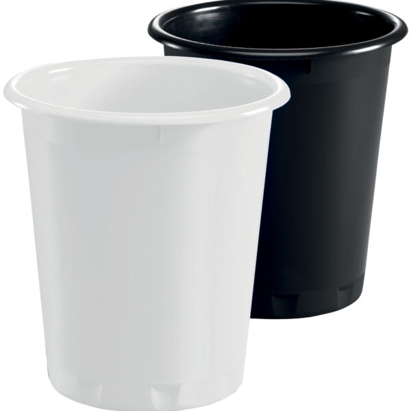 DURABLE prullenbak BASIC, kunststof, 13 liter, wit