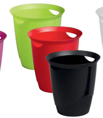 DURABLE prullenbak TREND, 16 liter, rond, blauw