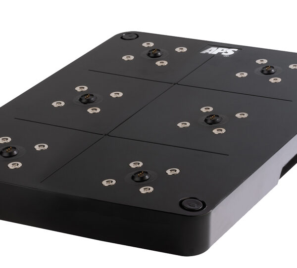 APS laadstation, 6-voudig, zwart, incl. 2 afstandsbedieningen