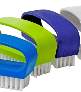 Peggy Perfect nagelborstel met beugel, kunststof