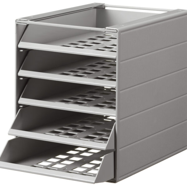 DURABLE schuifladenbox IDEALBOX BASIC 5, met 5 schuiflades
