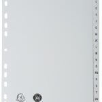 EXACOMPTA kunststof tabbladen, A-Z, DIN A4, 20-delig