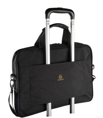 EXACOMPTA schoudertas EXACTIVE, polyester, zwart