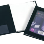 Rexel presentatie-zichtmap, A5, met 24 zichttassen, zwart