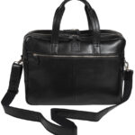 EXACOMPTA Notebook-schoudertas EXACTIVE, leer, zwart