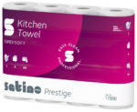 satino by wepa keukenrol Prestige, 3-laags, hoogwit
