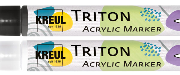 KREUL acrylmarker TRITON Acrylic Marker fine, zwart
