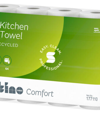 satino by wepa keukenrol / keukenpapier Comfort, 3-laags, hoogwit, tissue