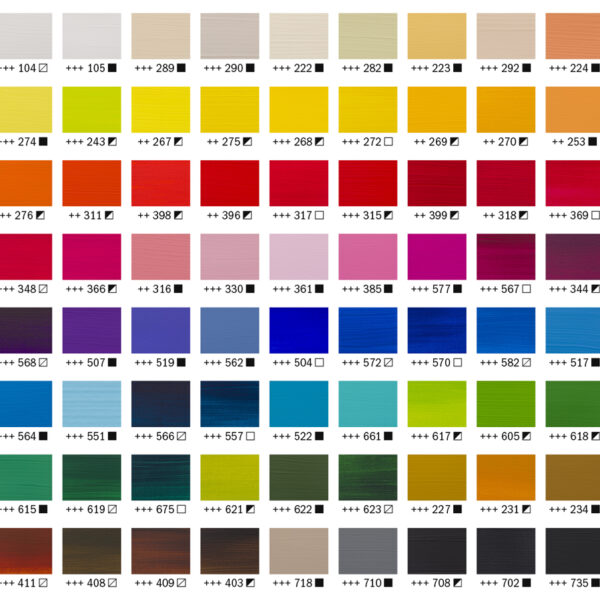 ROYAL TALENS acrylverf AMSTERDAM General Selection, 72x20ml