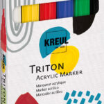 KREUL Acrylmarker TRITON Acrylic Marker, set van 6