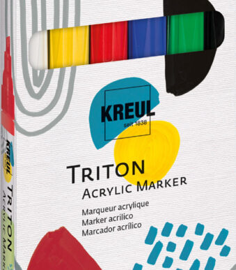 KREUL Acrylmarker TRITON Acrylic Marker, set van 6