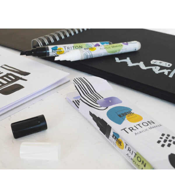 KREUL Acrylmarker TRITON Acrylic Marker, set van 2