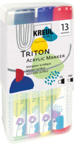 KREUL Acrylmarker TRITON Acrylic Marker, 13 stuks Power Pack