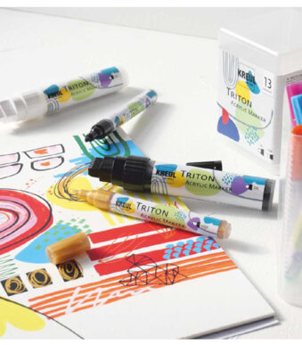 KREUL Acrylmarker TRITON Acrylic Marker, 13 stuks Power Pack